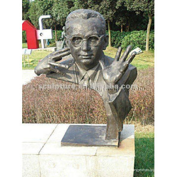 Bronzefigur im Freien Skulptur für Schule oder Themenpark